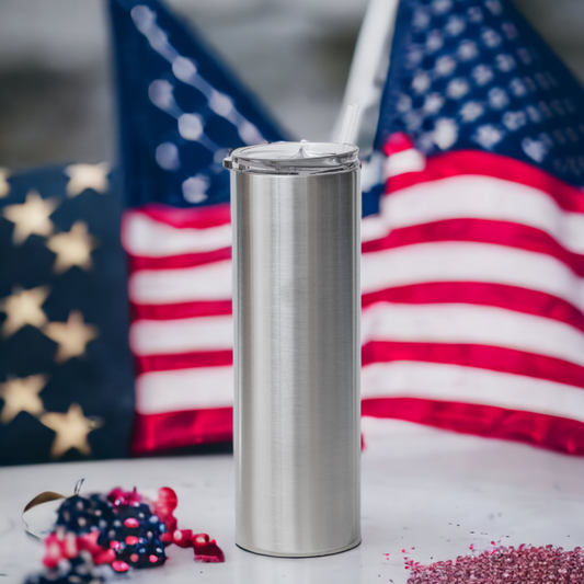 30oz Skinny Tumbler - Stainless