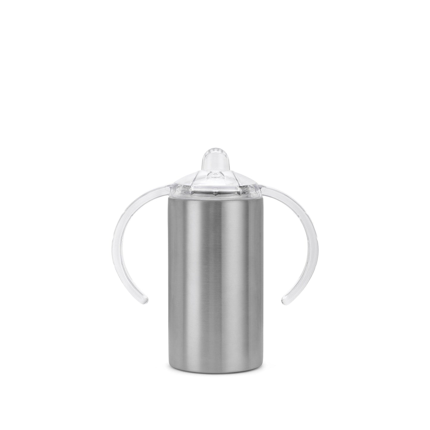 12oz Straight Sippy Cup - Stainless