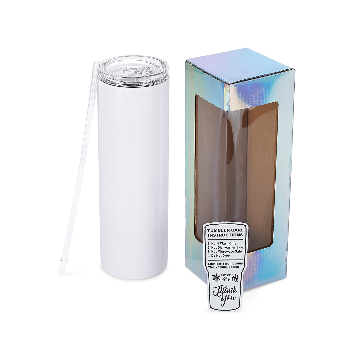 30oz Skinny Tumbler - Sublimation