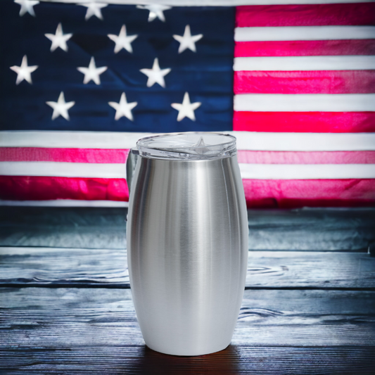 15oz Barrel Tumbler - Stainless